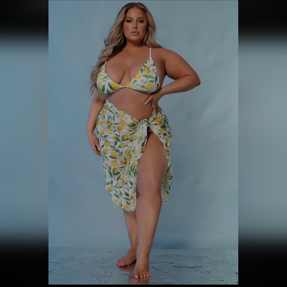Fashion Nova Sweet Like Fruit Bikini Set